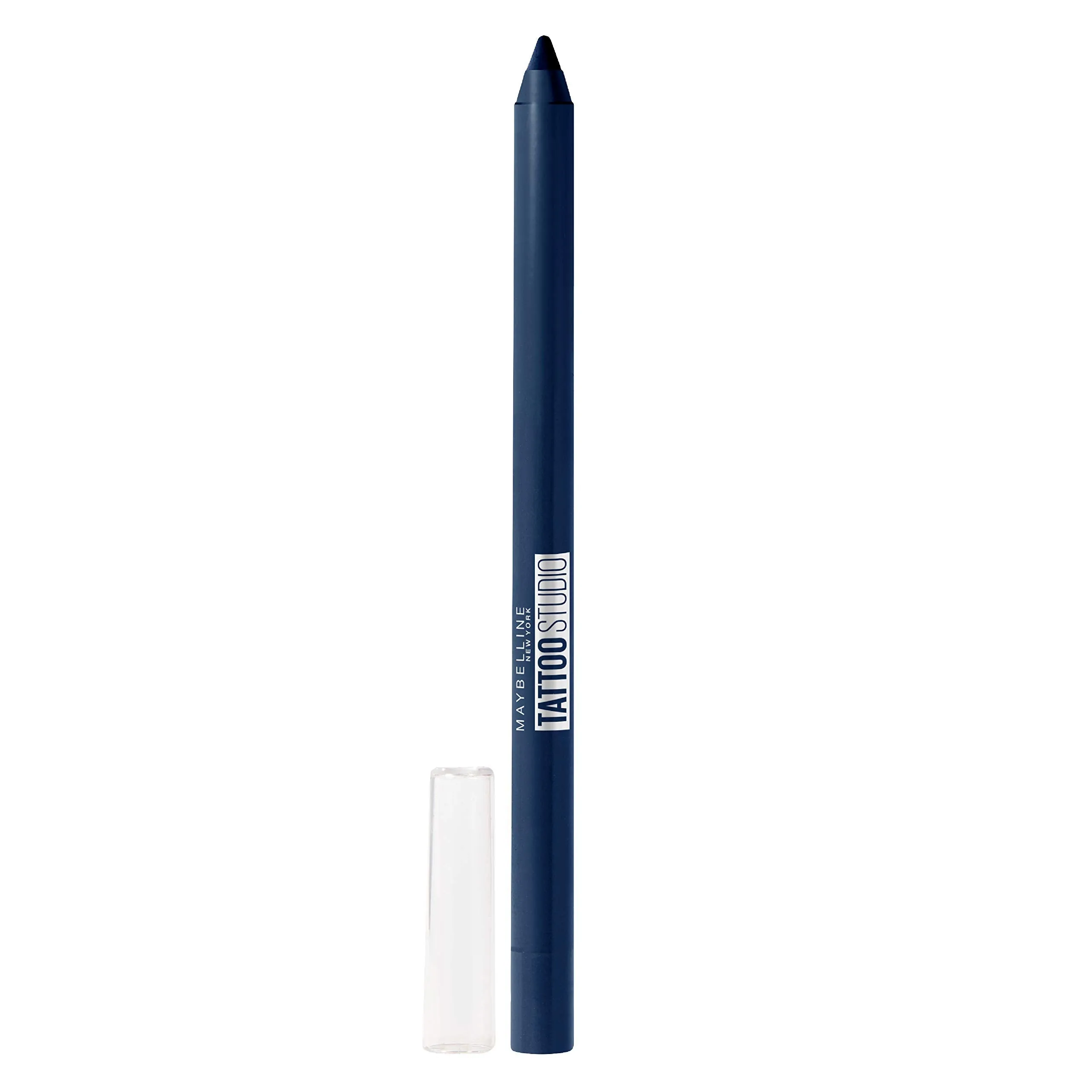 Maybelline TattooStudio Sharpenable Gel Pencil Longwear Eyeliner Makeup, Striking Navy, 0.04 oz.