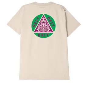 Obey Pyramid T-Shirt - Cream