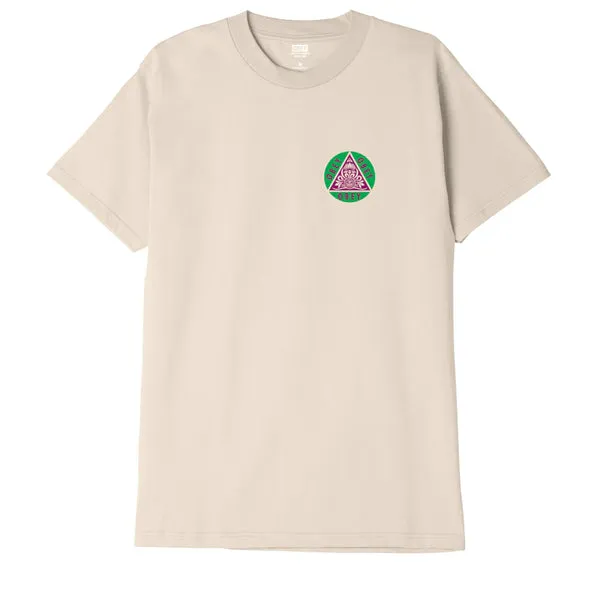 Obey Pyramid T-Shirt - Cream