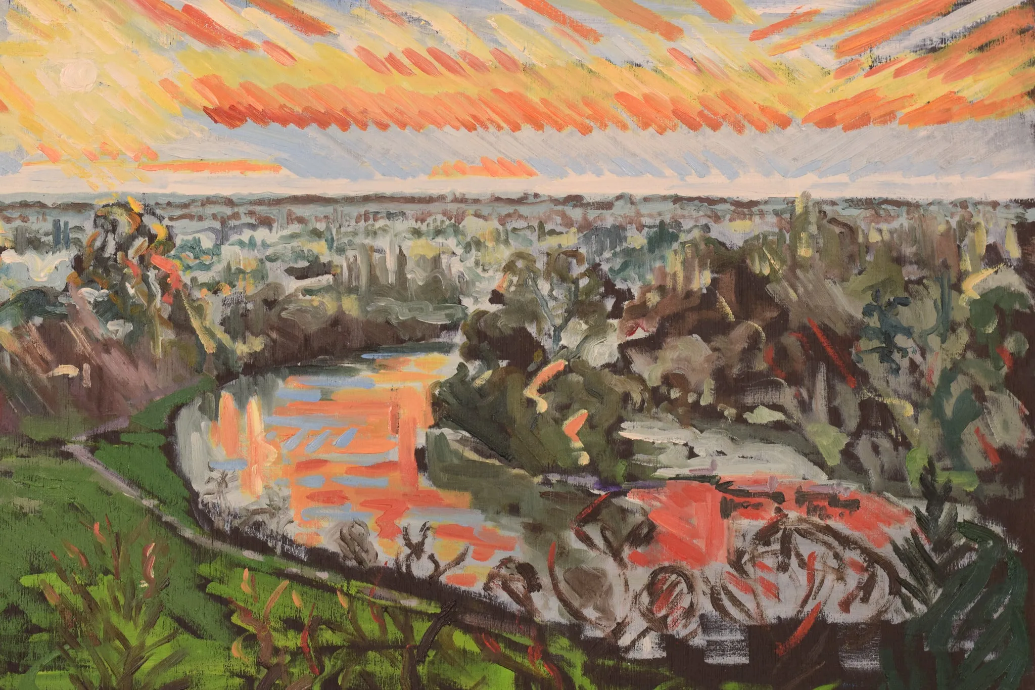 Richmond Terrace - December Sunset